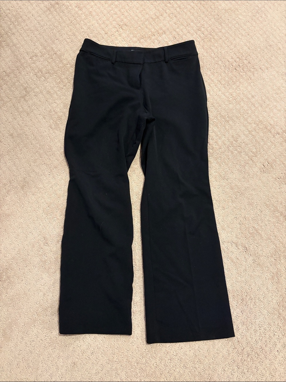 LOFT Black Curvy Dress Trouser